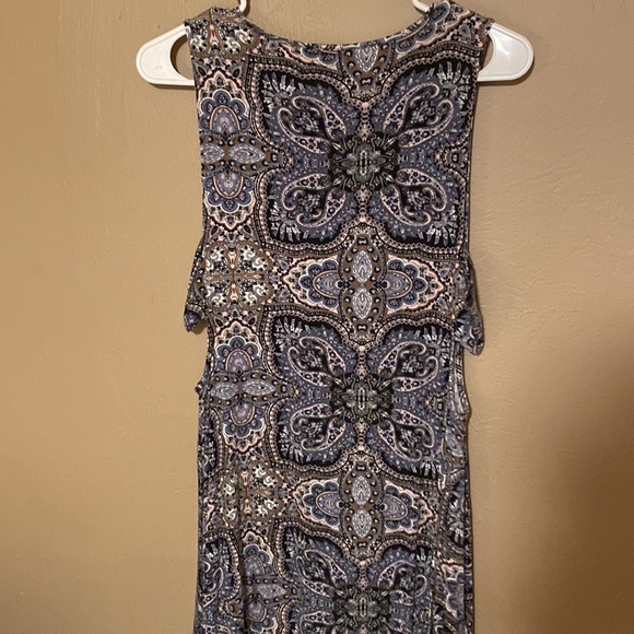 Patterned Summer Dress - Picture 4 of 4